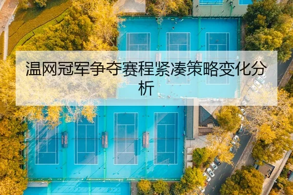温网冠军争夺赛程紧凑策略变化分析